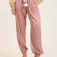 Elastic Waist with Drawstring Solid Sweatpants