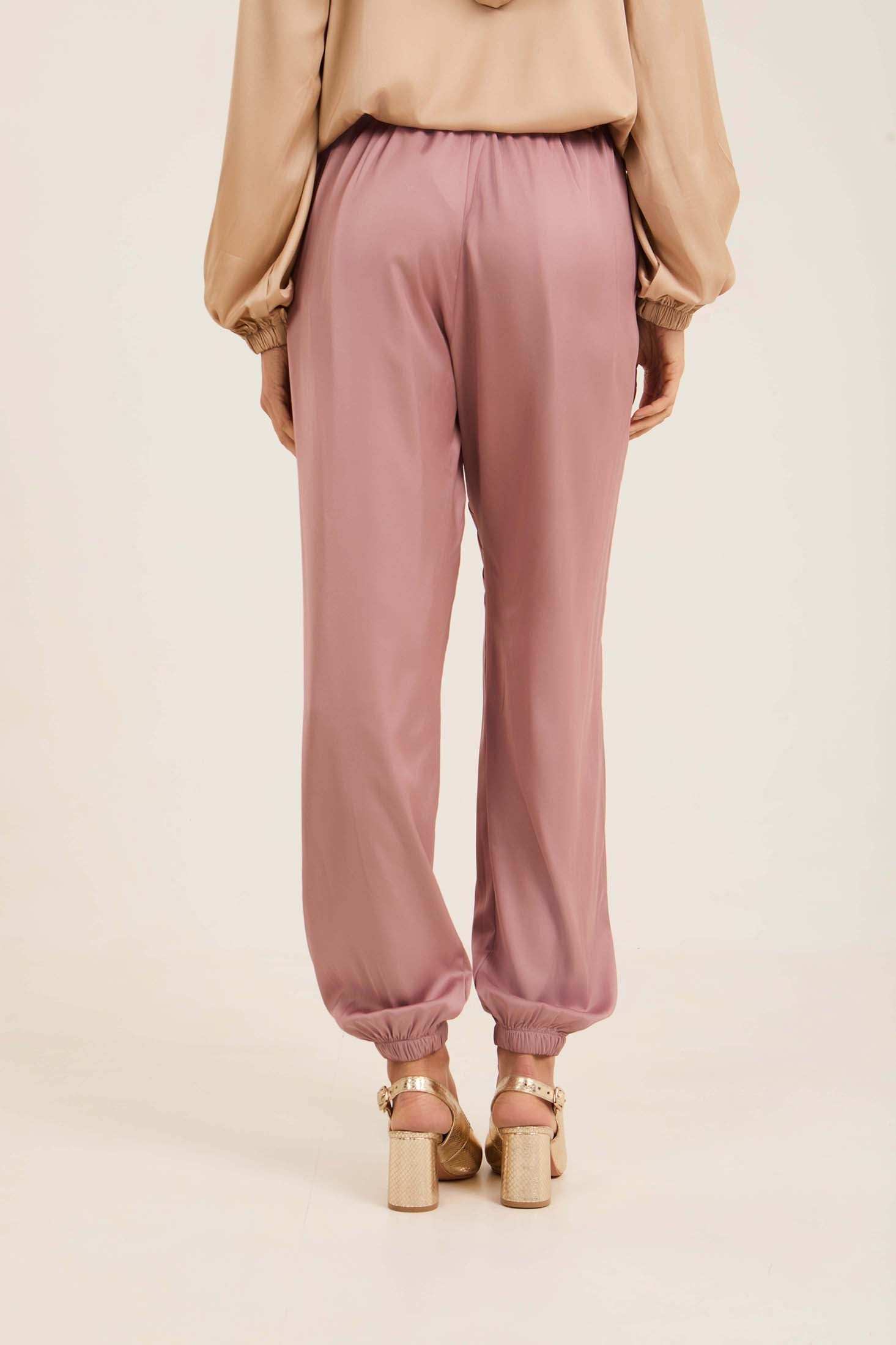 Elastic Waist with Drawstring Solid Sweatpants