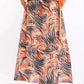 Multicolor Zebra Pattern Summer Skirt