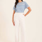 Classic Straight-Leg Linen Pants