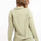 Textured Cotton Shirt with Front Pockets