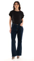 Classic Cotton Denim Bootcut Jeans