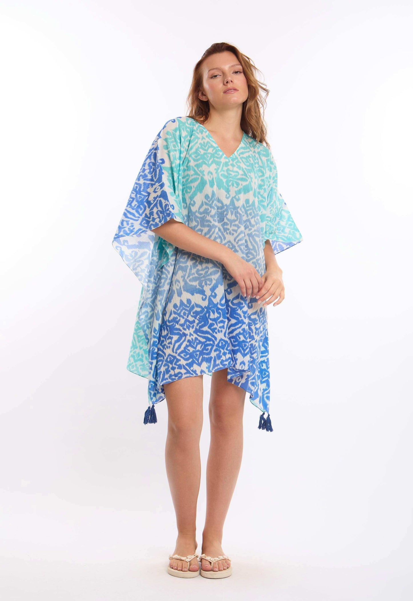 Women Cache Maillot Multicolor