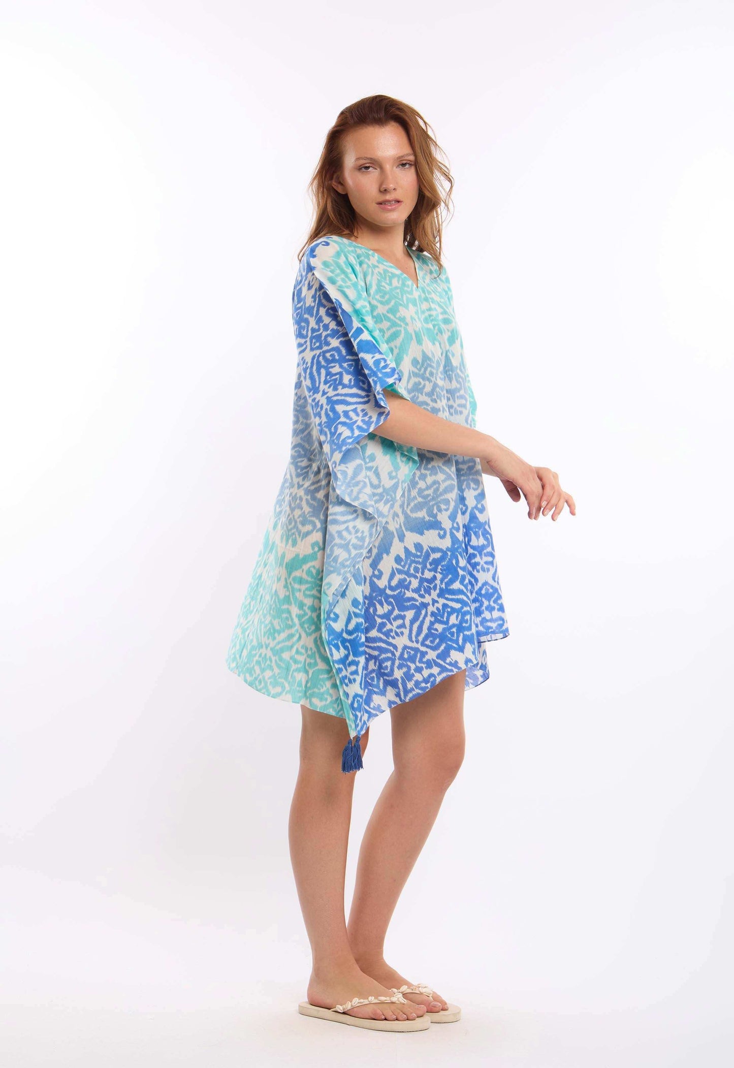 Women Cache Maillot Multicolor