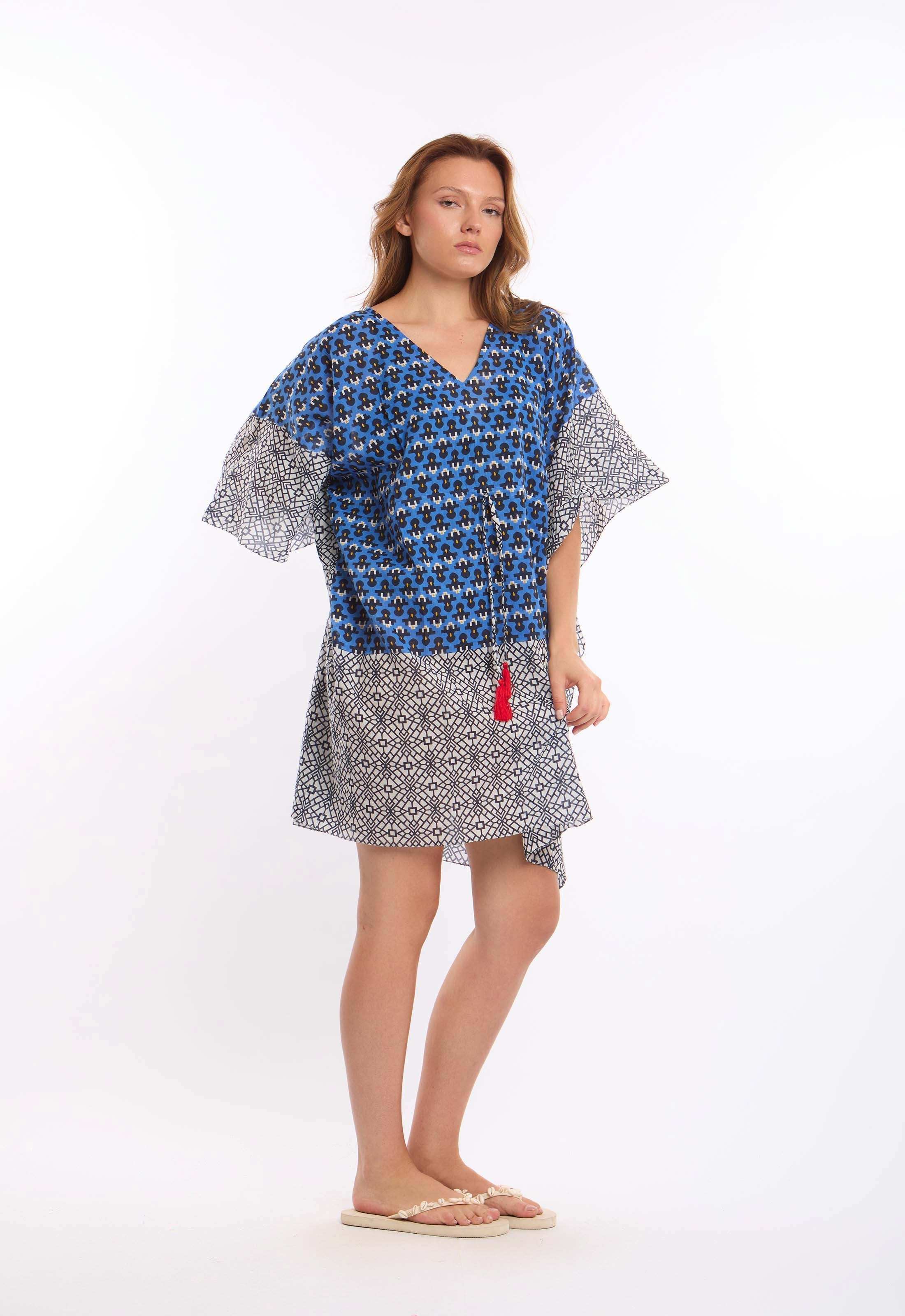 Women Cache Maillot Multicolor