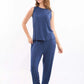 Comfy Viscose Pajama Set with Patterned Robe - 3 Pcs