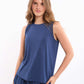 Comfy Viscose Pajama Set with Patterned Robe - 3 Pcs