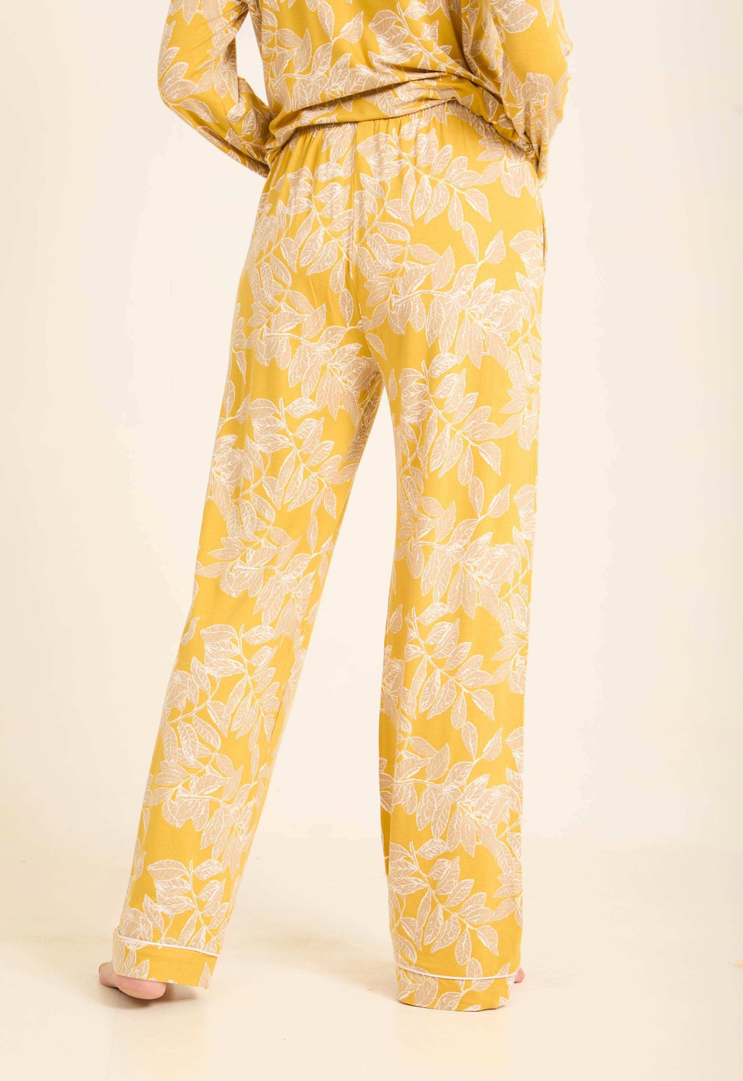 Floral Long Sleeves Comfy Pajama Set