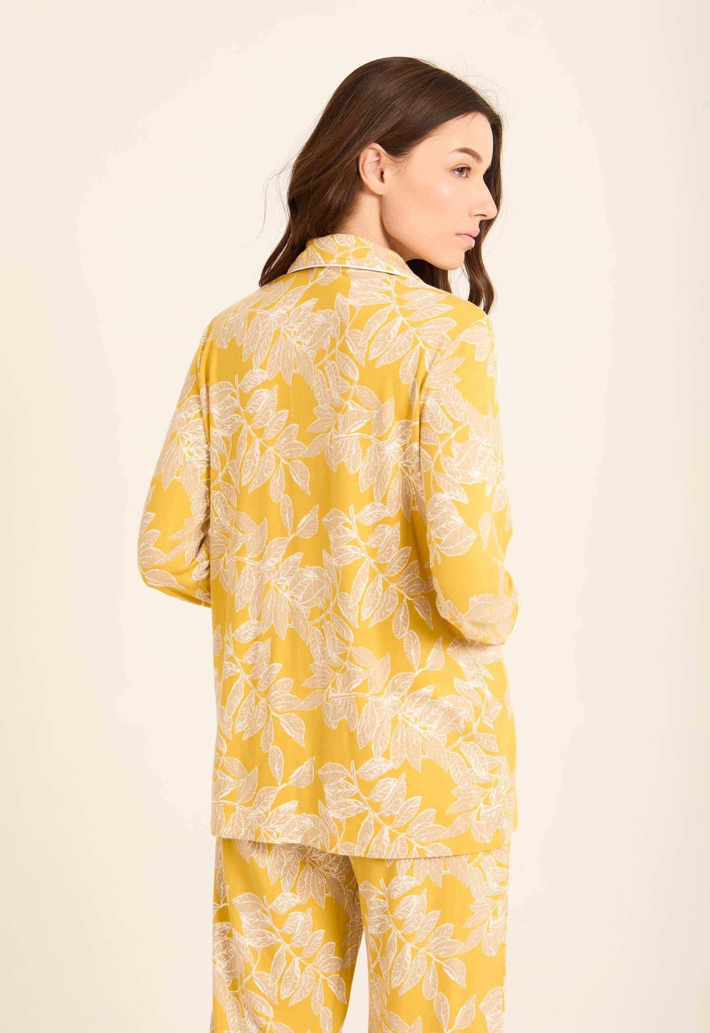 Floral Long Sleeves Comfy Pajama Set