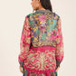 Baroque-Inspired Satin Blouse