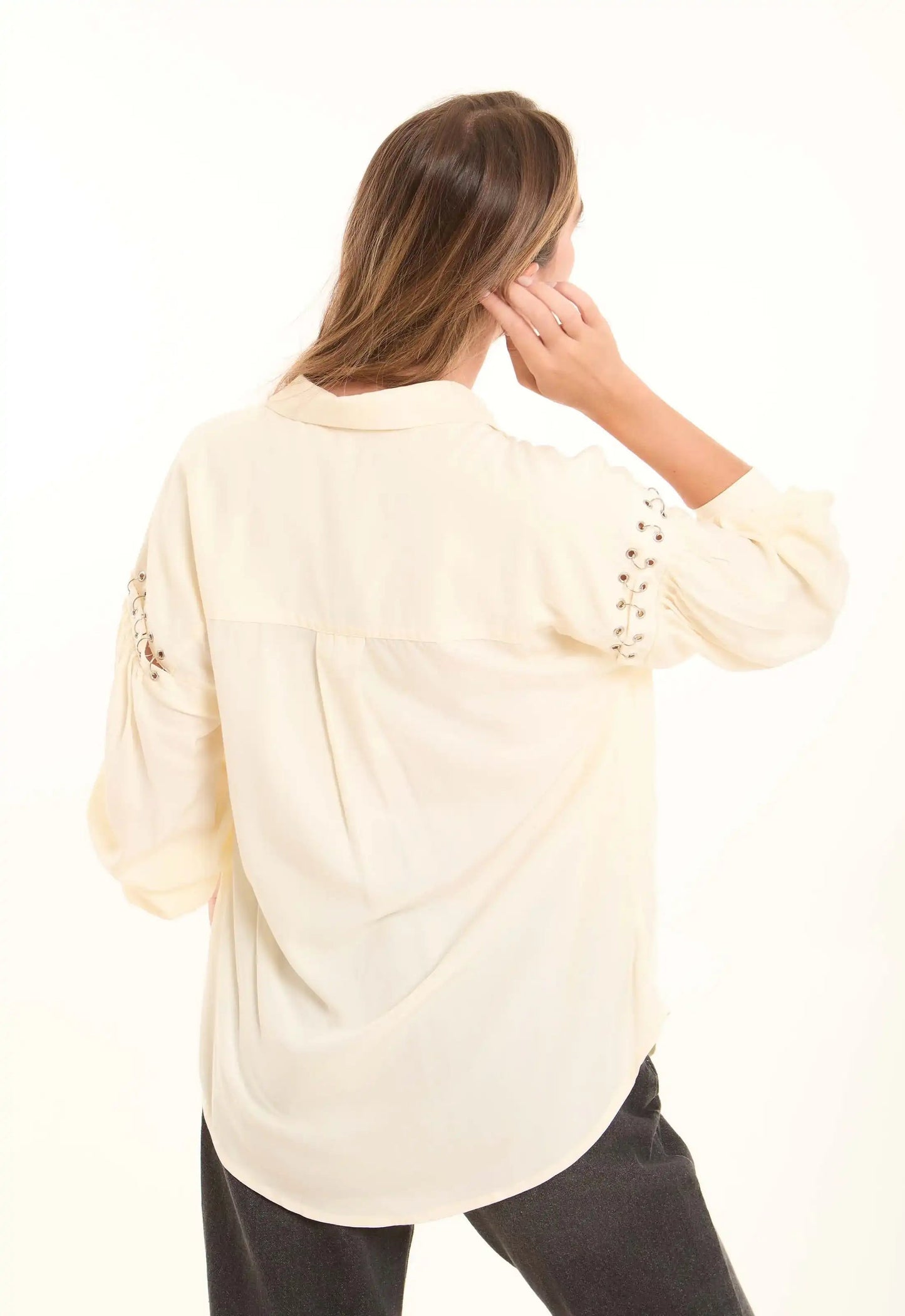 Soft Tencel Shirt with a Gentle Sheen