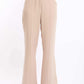 Tailored Straight-Leg Crepe Pants
