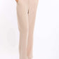 Tailored Straight-Leg Crepe Pants