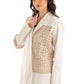 Lace Panel Tailored Blazer