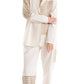 Lace Panel Tailored Blazer