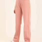 High-Waist Cotton Jeans with Wide Fit