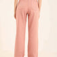 High-Waist Cotton Jeans with Wide Fit