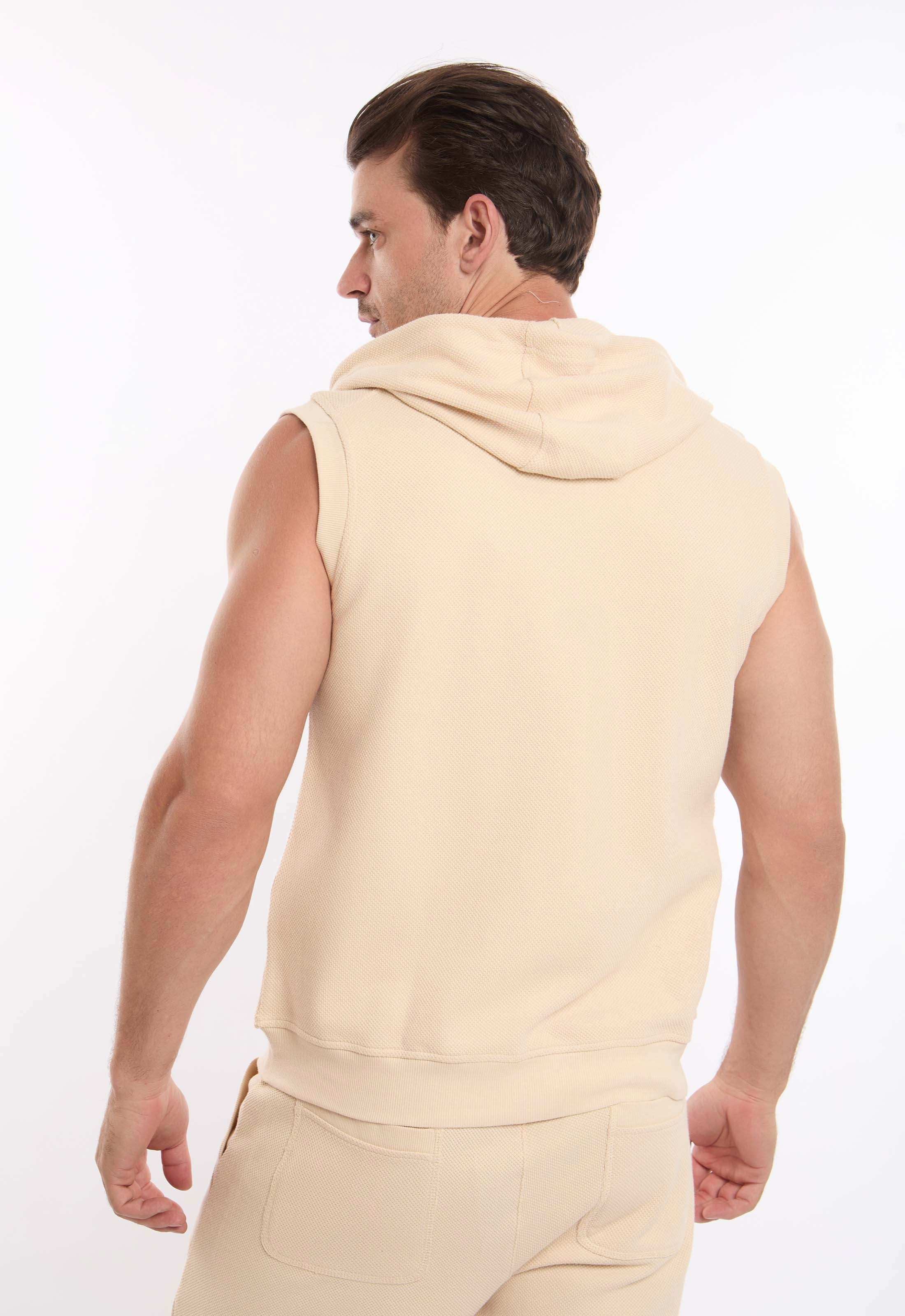 فيست بملمس بارز برقبة هودي برباط