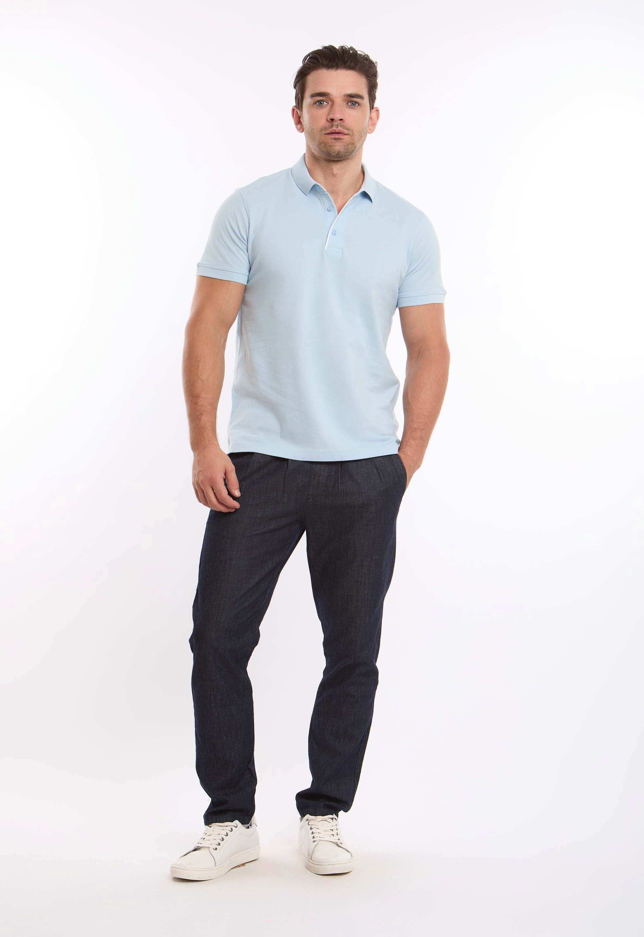 Short Sleeves Solid Polo Shirt