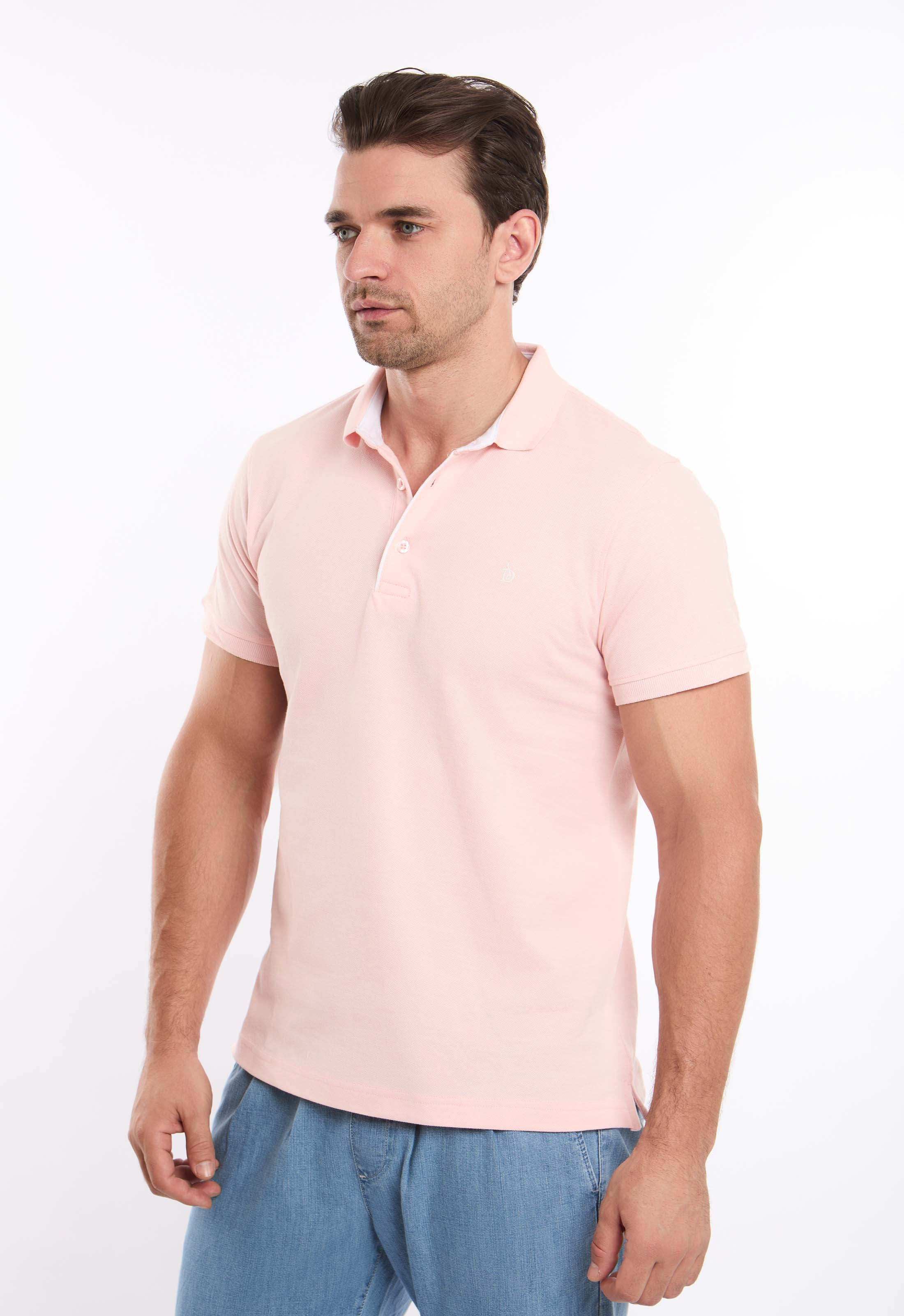Short Sleeves Solid Polo Shirt