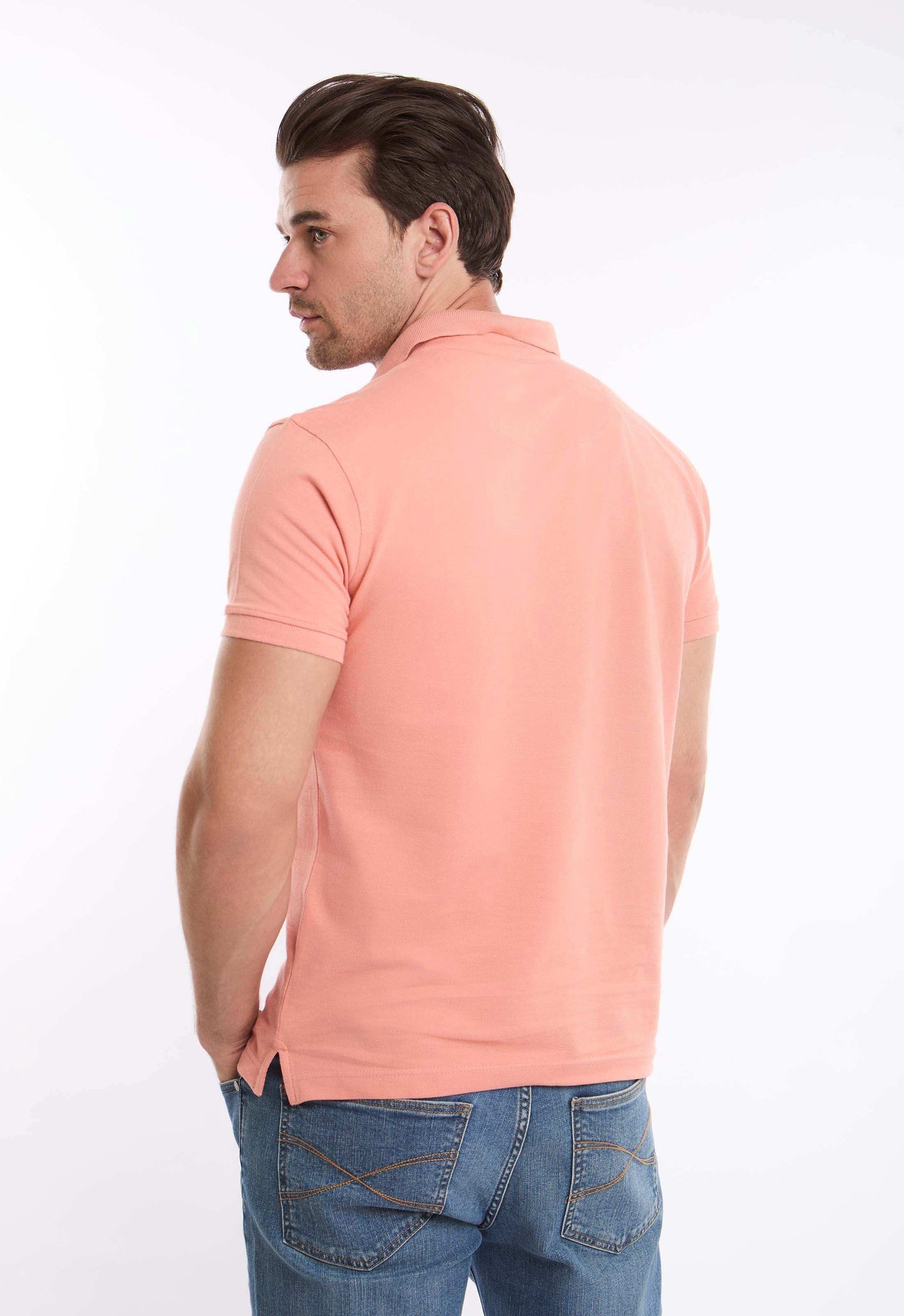 Short Sleeves Solid Polo Shirt