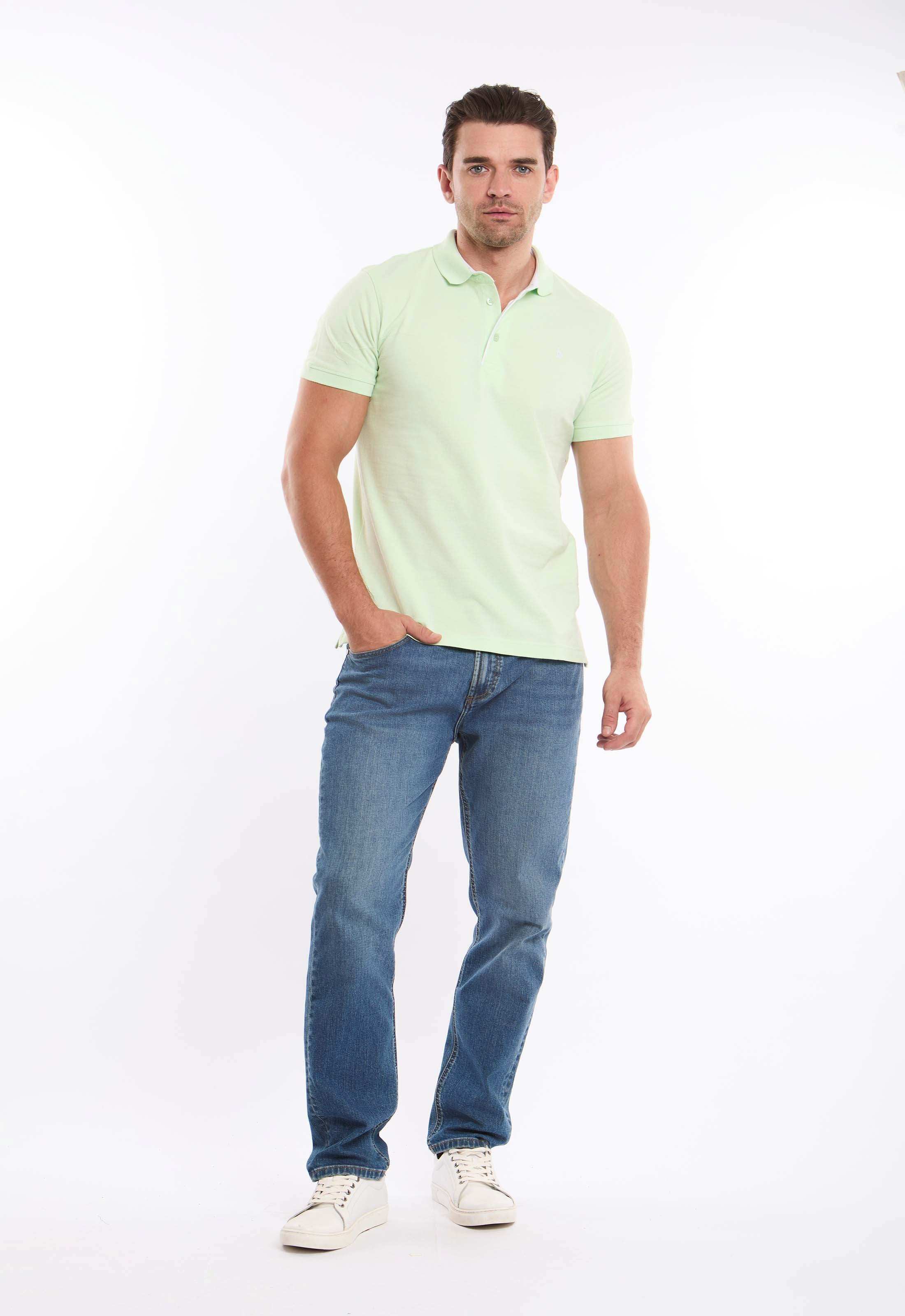 Short Sleeves Solid Polo Shirt