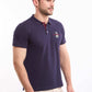 Pique Short Sleeves Buttoned Polo Shirt