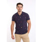 Sea Creatures Prints Casual Polo Shirt