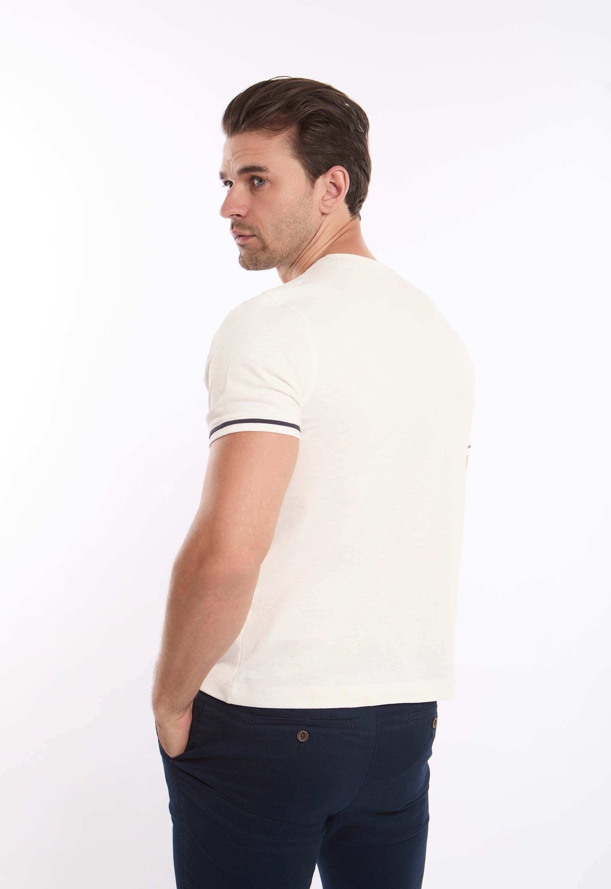 Short Sleeves Printed "City Traveller" Tee