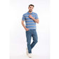 Striped Short Sleeves Elegant Polo Shirt