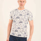 Regular Fit Patterned Comfy Tee
