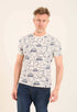 Regular Fit Patterned Comfy Tee