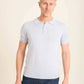 Ribbed Short Sleeves Regular Polo Shirt