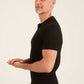 Ribbed Short Sleeves Regular Polo Shirt