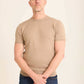 Ribbed Neck & Sleeves Regular Fit Tee