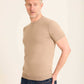 Ribbed Neck & Sleeves Regular Fit Tee