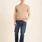 Ribbed Neck & Sleeves Regular Fit Tee