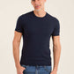 Ribbed Neck & Sleeves Regular Fit Tee