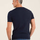 Ribbed Neck & Sleeves Regular Fit Tee