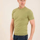 Ribbed Neck & Sleeves Regular Fit Tee
