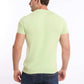 Ribbed Neck & Sleeves Regular Fit Tee