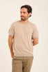 Short Sleeves Textured Tee with Hem