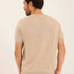 Short Sleeves Textured Tee with Hem