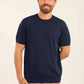 Short Sleeves Textured Tee with Hem