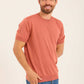 Short Sleeves Textured Tee with Hem