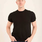 Short Sleeves Textured Tee with Hem