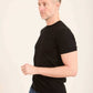Short Sleeves Textured Tee with Hem