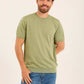 Short Sleeves Textured Tee with Hem