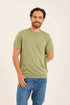 Short Sleeves Textured Tee with Hem