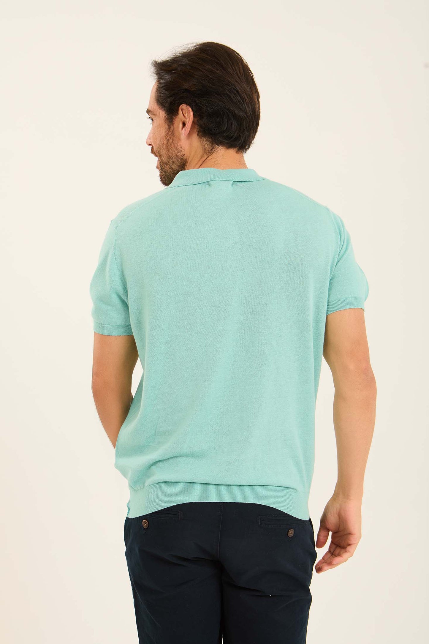 Classic Solid Short Sleeves Polo Shirt